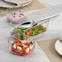 Vorschaubild WMF Frischhalte- und Serviersystem-Set 3-teilig Top Serve mit Abtropfgitte