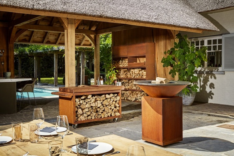 OFYR Plancha Grill Classic Corten 85 AUSSTELLUNGSSTÜCK Selbstabholung