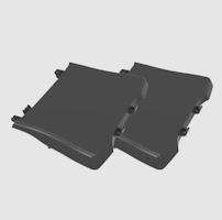 Weber Seitentisch-Set für Weber Q1000N-Serie (2 Stk.)