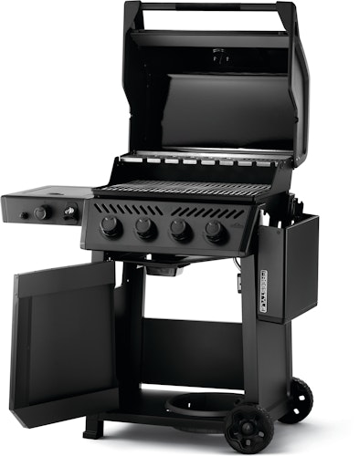 NAPOLEON Gasgrill PHANTOM FREESTYLE 425, mit Edelstahl Rosten und Tür, Satinschwarz