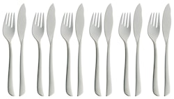 WMF Fischbesteck-Set 12-teilig Virginia Cromargan protect®