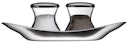 Vorschaubild WMF Salz-/ Pfefferstreuer-Set 3-teilig Wagenfeld "Max und Moritz"