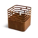 Vorschaubild höfats CUBE Feuerkorb Cortenstahl