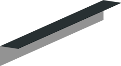 Eckwinkel für Gartenhausblenden 