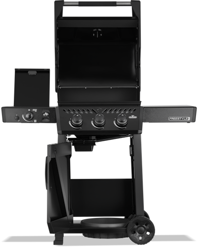 Napoleon Freestyle PRO 365, 3 Hauptbrenner, SIZZLE ZONE Seitenbrenner und Tür, Schwarz