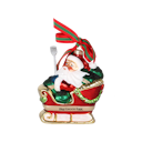Vorschaubild Big Green Egg Christbaumkugel Weihnachtsmann