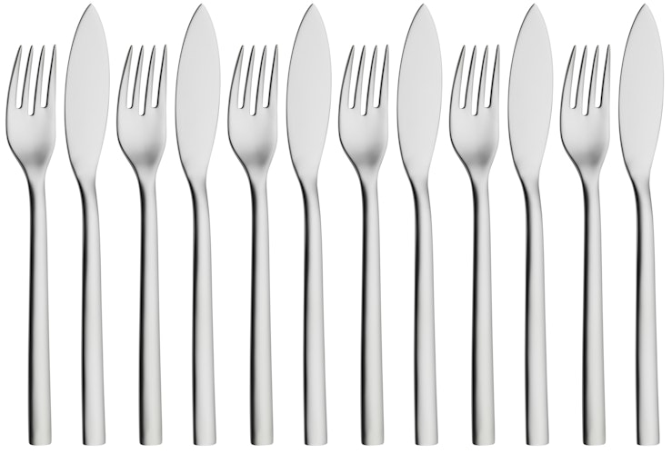 WMF Fischbesteck-Set 12-teilig Nuova