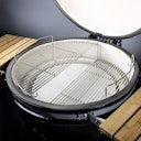 Vorschaubild Yakiniku Kamado Keramikgrill XXLARGE Set inkl. Pro-Set + Gestell + Rollen + Seitentische