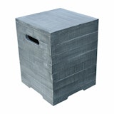 Gardenforma Abdeckung für Gasflaschen, Holzoptik grau Faser-Beton, für 5kg Gasbehälter Gardenforma Abdeckung für Gasflaschen, Holzoptik grau Faser-Beton, für 5kg GasbehälterZubehörbild