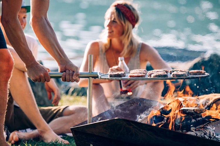 höfats TRIPLE 120 Feuerschale Grillset