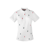 Big Green Egg Golf Poloshirt - Männer - Weis XL