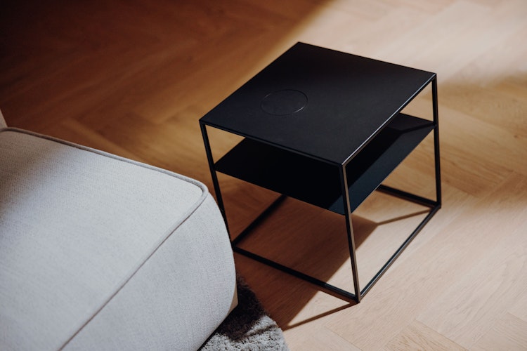 höfats FIRE FRAME Loungetisch für SPIN air Einbau