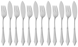 WMF Fischbesteck-Set Fächer, 12-teilig