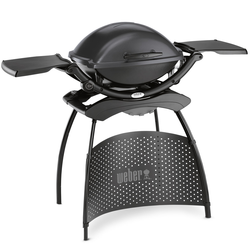 Weber Elektrogrill Q 2400 mit Stand - Dark Grey