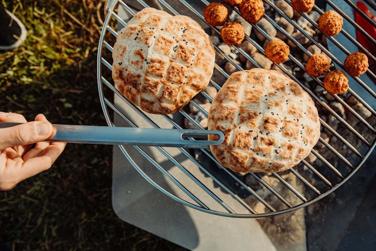 höfats TRIPLE 90 Feuerschale Grillset