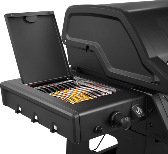 Napoleon Phantom Freestyle PRO 425, mit Edelstahl Rosten und Tür, Mattschwarz