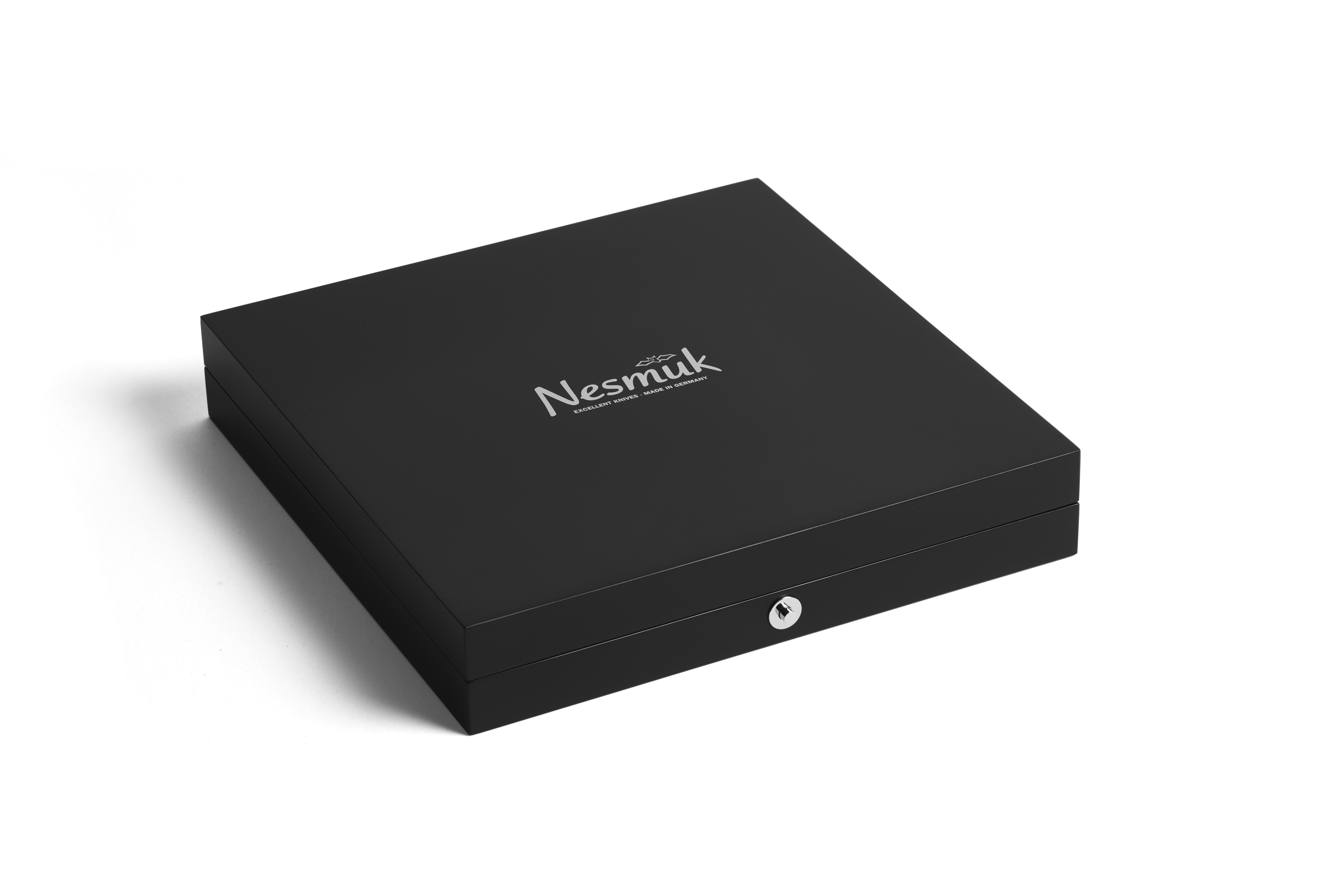 Nesmuk Schatulle 4er St.-Messer & Folder Exklusiv Mattlack
