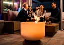 Vorschaubild QFlame Feuerschale Set Ethanol Concrete