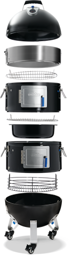 Napoleon Holzkohle-Watersmoker Apollo 18, 3 in 1 Smoker, Ø47cm