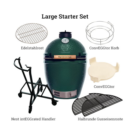 Big Green Egg Kamado LARGE Starterset
