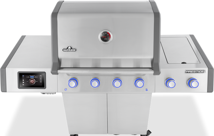 Napoleon Prestige PRO 500, Connected, Edelstahl, inkl. Drehspieß