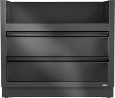 Napoleon Outdoorküche OASIS Einbauschrank BIPRO665 & BILEX 605, mattschwarz