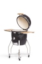 Vorschaubild Yakiniku Kamado Keramikgrill LARGE Set inkl. Gestell+Rollen+Seitentische