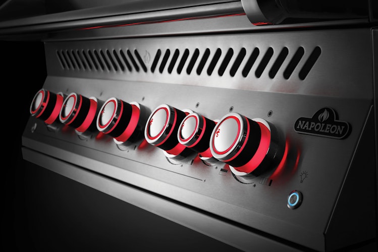 NAPOLEON Einbau-Gasgrill 700-Series 44", Edelstahl inkl. Drehspieß - Restposten