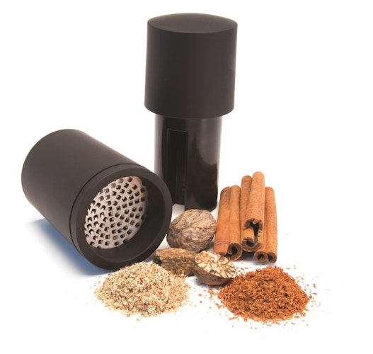 Microplane Muskatmühle 2 in 1 SPECIALTY Schwarz