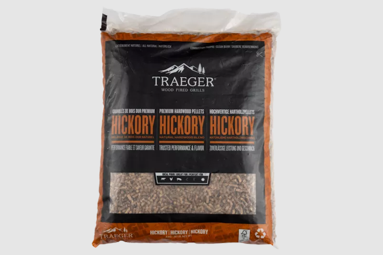 Traeger Hartholz Pellets HICKORY, 9 kg Beutel mit FSC Kennzeichen