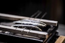 Vorschaubild Yakiniku Shichirin Yakitori Edelstahlstangen (2 Stück)