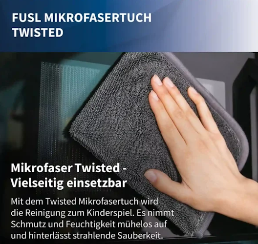 McBrikett Mikrofasertuch Twisted 40 x 30 - Gewicht 650 gr/qm