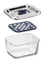 Vorschaubild WMF Frischhalte- und Serviersystem-Set 3-teilig Top Serve mit Abtropfgitte