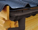 Vorschaubild Kunststoff Dachrinnenset für Wolff Finnhaus Grillkota 9 de luxe