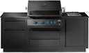 Vorschaubild NAPOLEON Gasgrill Oasis Compact 105, Mattschwarz, mit BIG32-1 und Einbau SIZZLEZONE