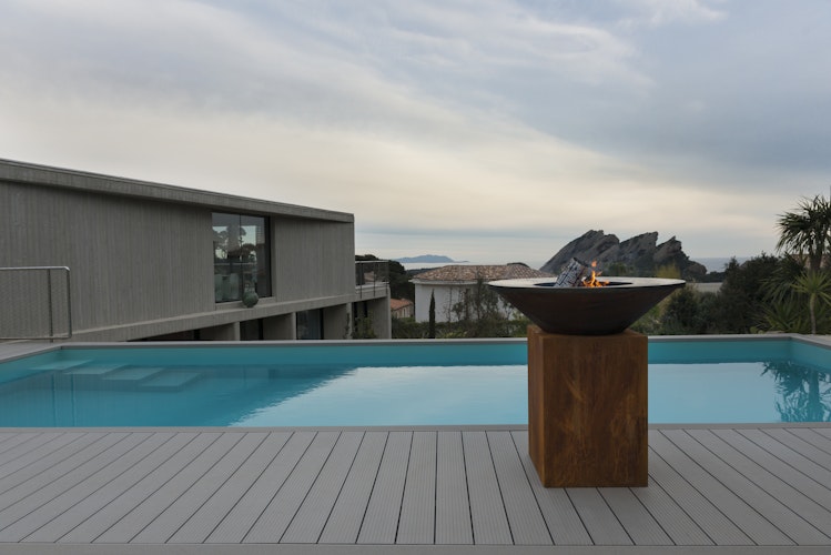 OFYR Plancha Grill Classic Corten 85 AUSSTELLUNGSSTÜCK Selbstabholung