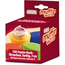 Vorschaubild Kaiser Muffin-Papierbackförmchen-Set 150 Stück farbig Creativ