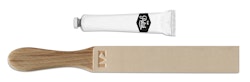 KAI Streichriemen-Set, Streichriemen (Leder: 20,5 x 4 cm) + Poliercreme