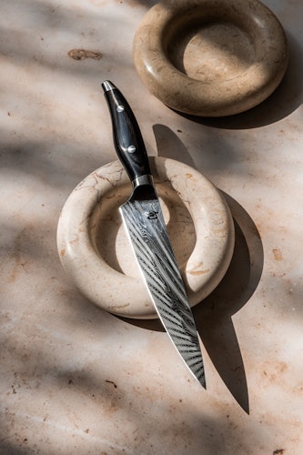 KAI Brotmesser SHUN NAGARE BLACK 9" (23,0 cm)