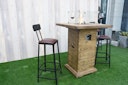 Vorschaubild Gardenforma Gas Feuerstelle Rova Bar in Holzoptik