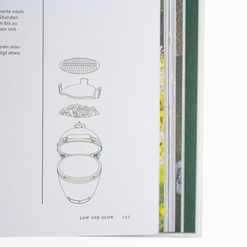 Big Green Egg Modulare Außenküche XLARGE mit Erweiterungstisch / Gitter