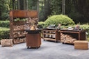 Vorschaubild OFYR Holzregal Wood Storage Corten 200