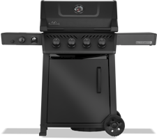 Napoleon Phantom Freestyle PRO 425, mit Edelstahl Rosten und Tür, Mattschwarz