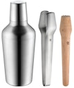 Vorschaubild WMF Barset 3-teilig Sieb Barmaß Zange Stößel Clever & More