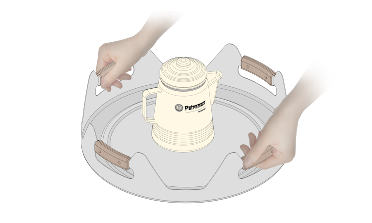 Petromax Deckel für Feuerschale Tyropit