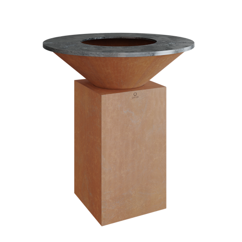 OFYR Plancha Grill Classic Corten 85 AUSSTELLUNGSSTÜCK Selbstabholung