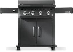 Napoleon Phantom Rogue PRO 30 Plancha, SIZZLE ZONE Seitenbrenner, mattschwarz