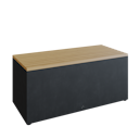 Vorschaubild OFYR Gartenbank Garden Bench Black