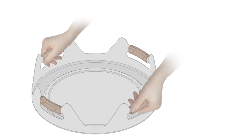 Petromax Deckel für Feuerschale Tyropit