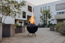 Vorschaubild höfats MOON 45 All Black Feuerschale mit niedrigem Fuß